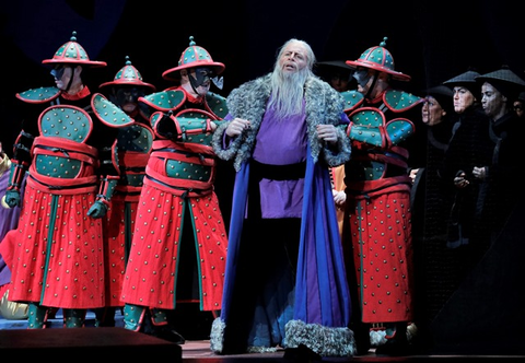 Puccini's "Turandot" in the production by David Hockney. 