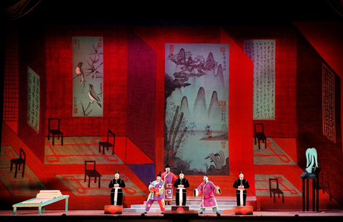 Puccini's "Turandot" in the production by David Hockney. 