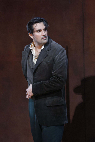 Jonathan Tetelman as Don José in Bizet's "Carmen." Photo: Cory Weaver/San Francisco Opera