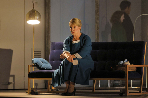 Lindsay Ammann as Serena Joy in Poul Ruders and Paul Bentley's "The Handmaid's Tale." Photo: Cory Weaver/San Francisco Opera