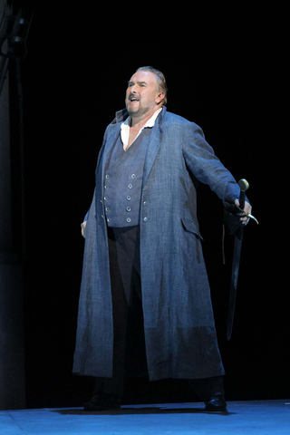 Simon O'Neill as Tristan in Wagner's "Tristan und Isolde." Photo: Cory Weaver/San Francisco Opera