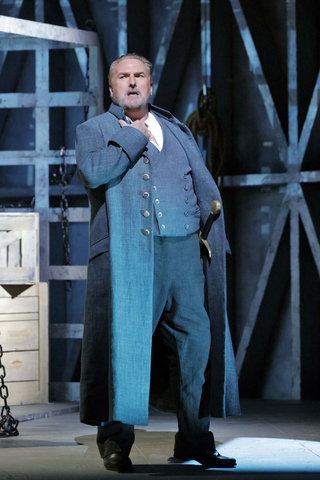 Simon O'Neill as Tristan in Wagner's "Tristan und Isolde." Photo: Cory Weaver/San Francisco Opera