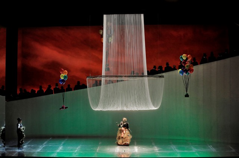 A scene from Massenet's "Manon" with Ellie Dehn in the title role. Photographer: Cory Weaver/San Francisco Opera.