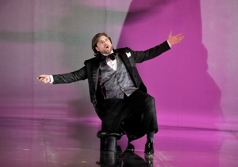 David Pershall as Lescaut in Massenet's "Manon." Photographer: Cory Weaver/San Francisco Opera.