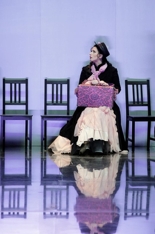 Ellie Dehn in the title role of Massenet's "Manon." Photographer: Cory Weaver/San Francisco Opera.