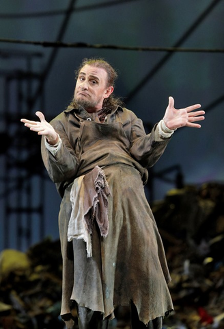 David Cangelosi as Mime in Wagner's "Siegfried." Photographer: Cory Weaver/San Francisco Opera.