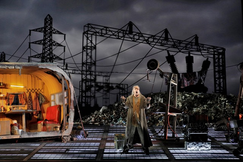 Greer Grimsley as Wotan in Wagner's "Siegfried." Photographer: Cory Weaver/San Francisco Opera.