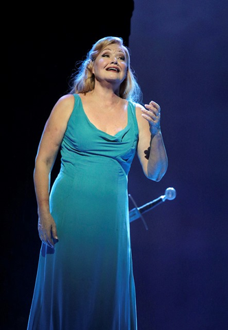 Karita Mattila as Sieglinde in Wagner's "Die Walküre."  Photographer: Cory Weaver/San Francisco Opera.