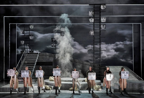 A scene from Wagner's "Die Walküre." Photographer: Cory Weaver/San Francisco Opera.