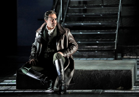 Greer Grimsley as Wotan in Wagner's "Die Walküre." Photographer: Cory Weaver/San Francisco Opera.