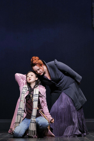 Ying Fang as Ilia and Elza van den Heever as Elettra in Mozart's "Idomeneo."  Photo: Cory Weaver/San Francisco Opera