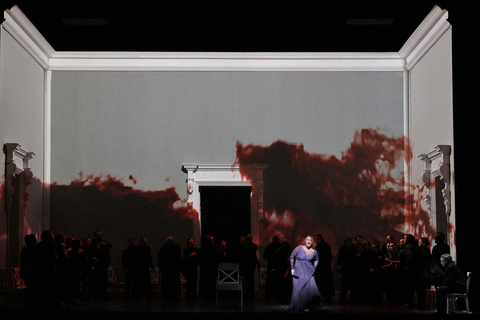 Elza van den Heever as Elettra in Mozart's "Idomeneo."  Photo: Cory Weaver/San Francisco Opera