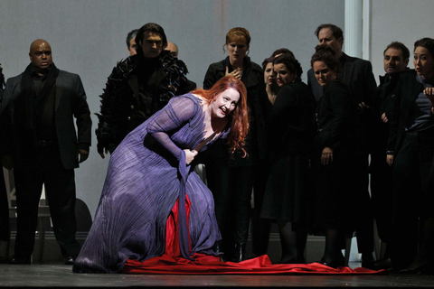 Elza van den Heever as Elettra in Mozart's "Idomeneo."  Photo: Cory Weaver/San Francisco Opera