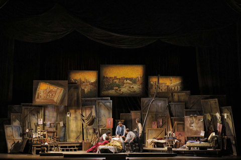 Act IV of La Bohème, Giacomo Puccini. San Francisco Opera, 2024-25. Photo: Cory Weaver/San Francisco Opera