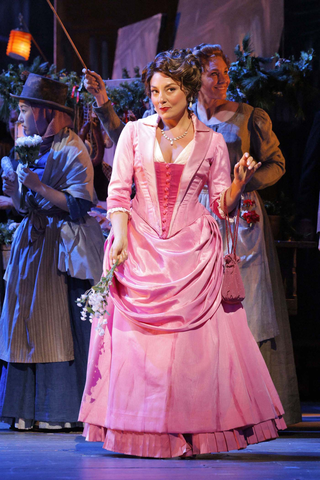 Andrea Carroll (Musetta), La Bohème, Giacomo Puccini. San Francisco Opera, 2024-25. Photo: Cory Weaver/San Francisco Opera