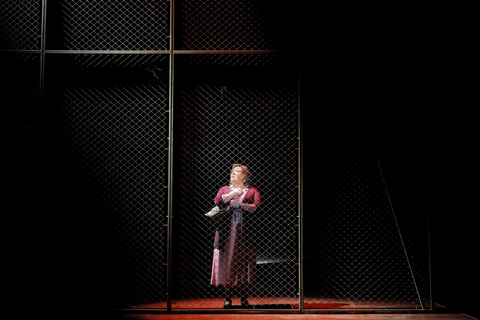 Jamie Barton as Sister Helen Prejean in Jake Heggie and Terrence McNally's "Dead Man Walking." Photo: Cory Weaver/San Francisco Opera