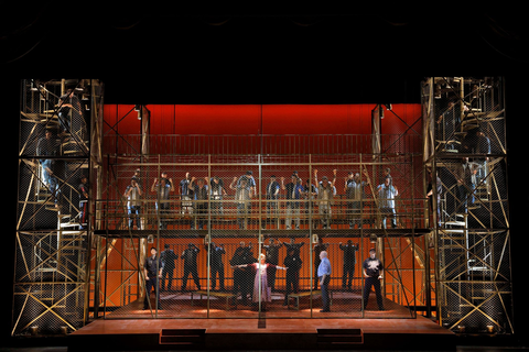 A scene from Jake Heggie and Terrence McNally's "Dead Man Walking." Photo: Cory Weaver/San Francisco Opera