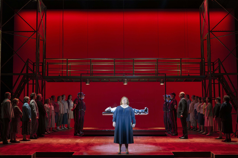 Jamie Barton as Sister Helen Prejean in Jake Heggie and Terrence McNally's "Dead Man Walking." Photo: Cory Weaver/San Francisco Opera