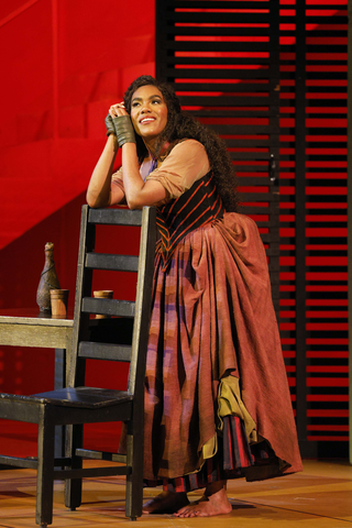 J'Nai Bridges as Maddalena in Verdi's "Rigoletto."