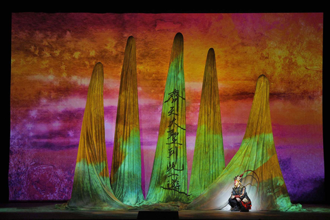 Kang Wang as the title role in Huang Ruo and David Henry Hwang's "The Monkey King." Photo: Cory Weaver/San Francisco Opera