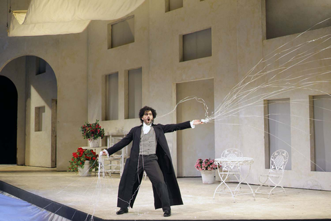 Riccardo Fassi as Don Basilio in Rossini's "The Barber of Seville." Photo: Cory Weaver/San Francisco Opera