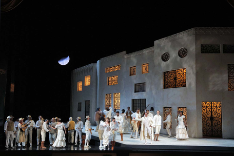 A scene from Act I of Rossini's "The Barber of Seville." Photo: Cory Weaver/San Francisco Opera