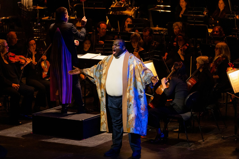 Reginald Smith, Jr. at San Francisco Opera's "Pride Concert," June 26, 2026. Photo: Reneff-Olson Productions/San Francisco Opera