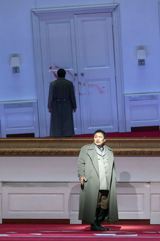 Amartuvshin Enkhbat as the title role in Verdi's "Simon Boccanegra." Photo: Cory Weaver/San Francisco Opera