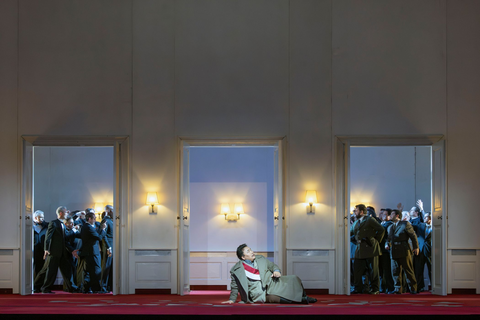 Amartuvshin Enkhbat as the title role in Verdi's "Simon Boccanegra." Photo: Cory Weaver/San Francisco Opera