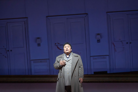 Amartuvshin Enkhbat as the title role in Verdi's "Simon Boccanegra." Photo: Cory Weaver/San Francisco Opera