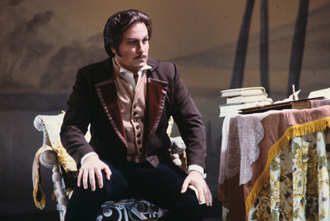 Antonio Barasorda (Alfredo), La Traviata, Giuseppe Verdi. San Francisco Opera/SPOT, 1979. Photographer: Ron Scherl/San Francisco Opera.