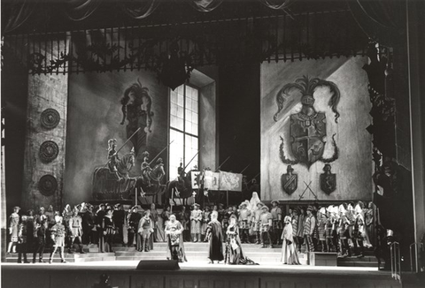 Ernani, Giuseppe Verdi. San Francisco Opera, 1968. Photographer: Margaret Norton/San Francisco Opera.