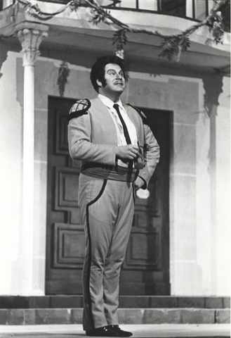 Il Barbiere di Siviglia, Gioachino Rossini. San Francisco Opera, 1968. Photographer: Unknown/San Francisco Opera.