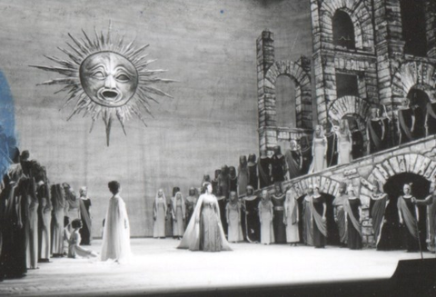 Les Troyens, Hector Berlioz. San Francisco Opera, 1968. Photographer: Margaret Norton/San Francisco Opera.