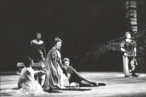 Les Troyens, Hector Berlioz. San Francisco Opera, 1968. Photographer: Margaret Norton/San Francisco Opera.