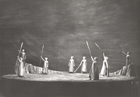 Die Walküre, Richard Wagner. San Francisco Opera, 1968. Photographer: Unknown/San Francisco Opera.