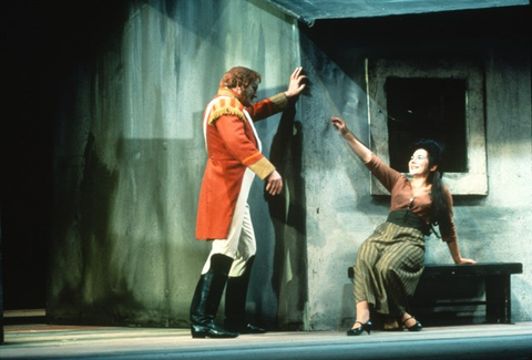 Wozzeck, Alban Berg. San Francisco Opera, 1968. Photographer: Robert Cahen/San Francisco Opera.