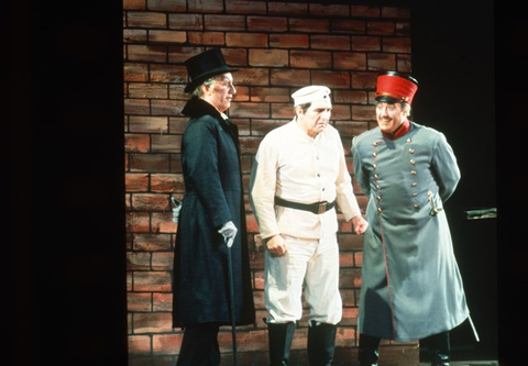 Wozzeck, Alban Berg. San Francisco Opera, 1968. Photographer: Robert Cahen/San Francisco Opera.