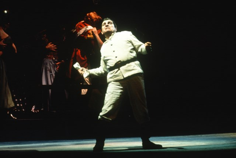 Wozzeck, Alban Berg. San Francisco Opera, 1968. Photographer: Robert Cahen/San Francisco Opera.