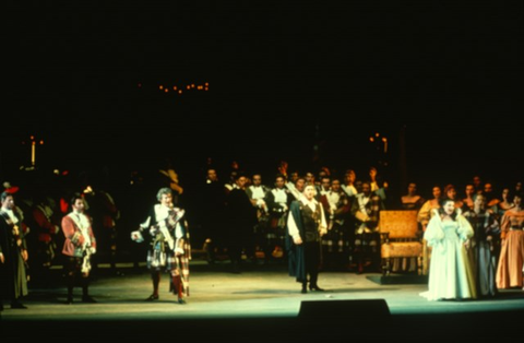 Lucia di Lammermoor, Gaetano Donizetti. San Francisco Opera, 1968. Photographer: Robert Cahen/San Francisco Opera.