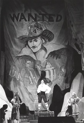 Fra Diavolo, Daniel François Auber. San Francisco Opera, 1968. Photographer: Carolyn Mason Jones/San Francisco Opera.