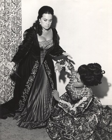 La Gioconda, Amilcare Ponchielli. San Francisco Opera, 1967. Photographer: Carolyn Mason Jones/San Francisco Opera.