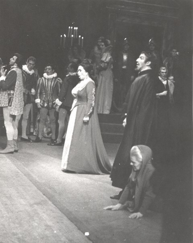 La Gioconda, Amilcare Ponchielli. San Francisco Opera, 1967. Photographer: Unknown/San Francisco Opera.