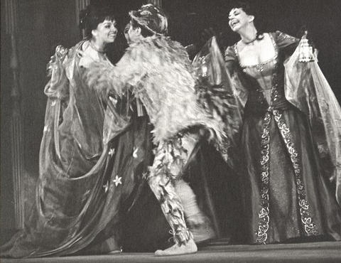 Die Zauberflöte, Wolfgang Amadeus Mozart. San Francisco Opera, 1967. Photographer: Unknown/San Francisco Opera.