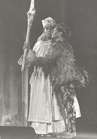 Die Zauberflöte, Wolfgang Amadeus Mozart. San Francisco Opera, 1967. Photographer: Unknown/San Francisco Opera.