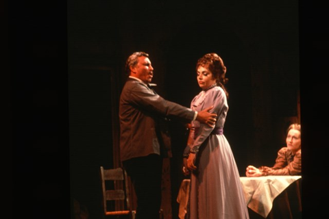 Louise, Gustave Charpentier. San Francisco Opera, 1967. Photographer: Robert Cahen/San Francisco Opera.