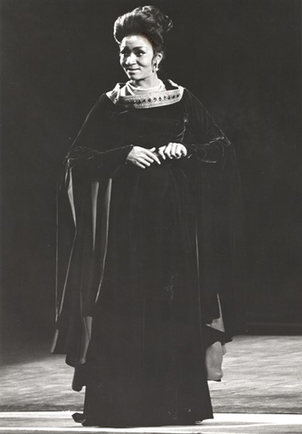 Macbeth, Giuseppe Verdi. San Francisco Opera, 1967. Photographer: Hank Kranzler/San Francisco Opera.