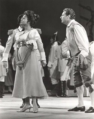 L'Elisir d'Amore, Gaetano Donizetti. San Francisco Opera, 1967. Photographer: Carolyn Mason Jones/San Francisco Opera.