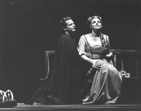 Faust, Charles Gounod. San Francisco Opera, 1967. Photographer: Unknown/San Francisco Opera.