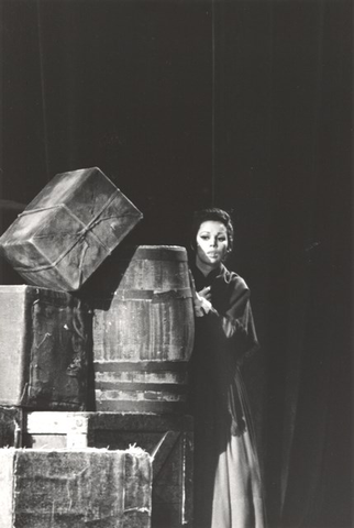 La Bohème, Giacomo Puccini. San Francisco Opera, 1967. Photographer: Unknown/San Francisco Opera.